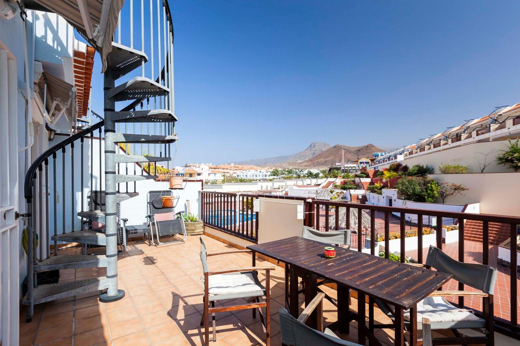 Penthouse El Mirador Los Cristianos Tenerife - Vv Esterno foto